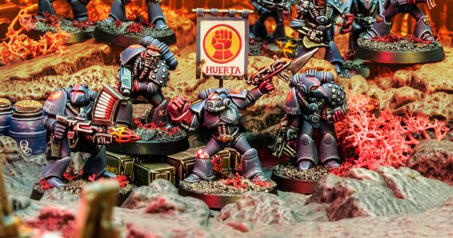 Rogue Trader Crimson Fists Oldhammer Space Marines