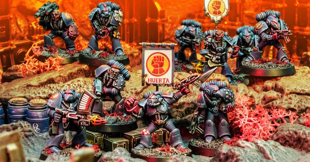 Rogue Trader Crimson Fists Space Marines