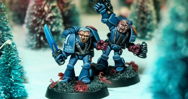 Limited Edition Rogue Trader Drunk Space Marines